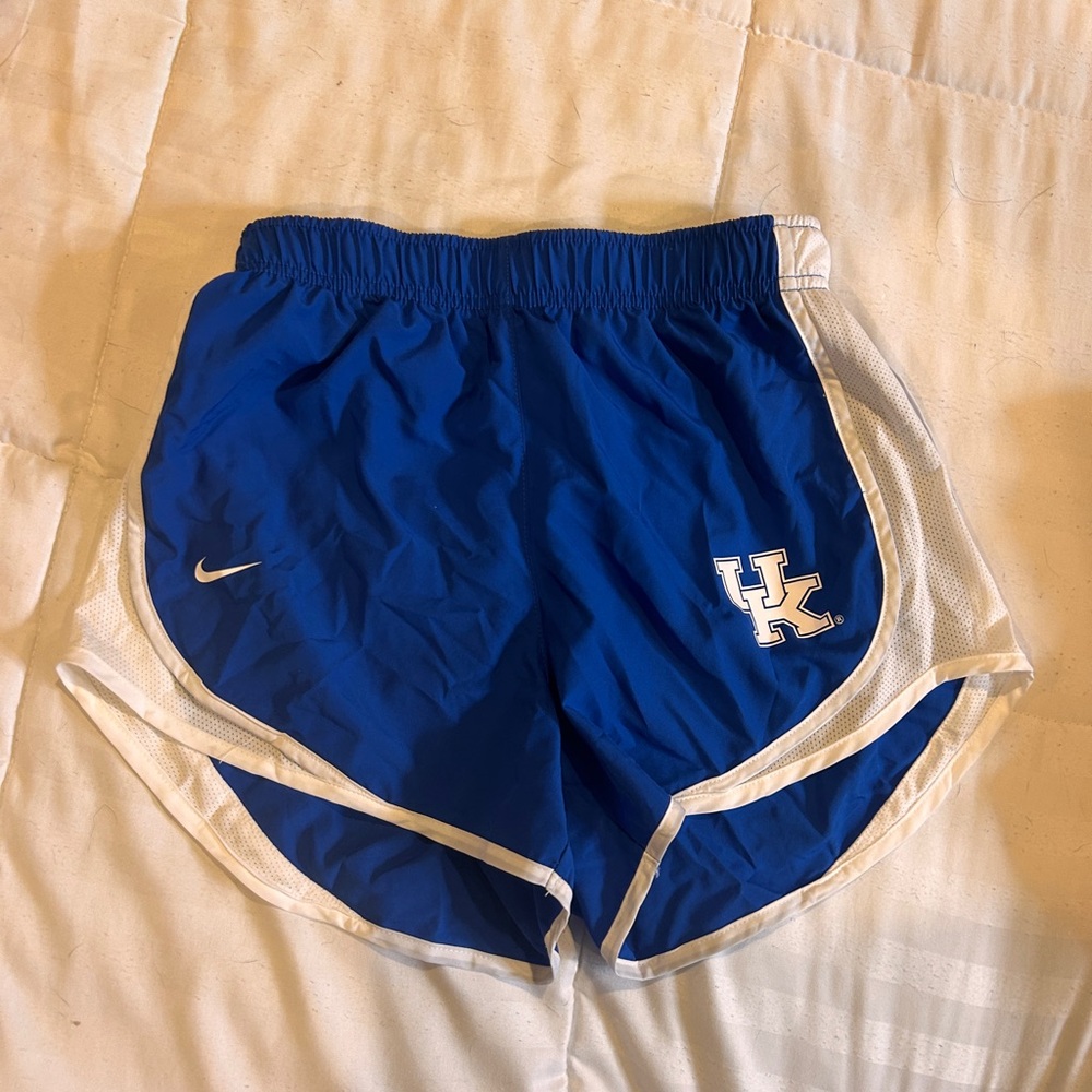 Nike Blue and White UK Athletic Shorts Lightweight Performance